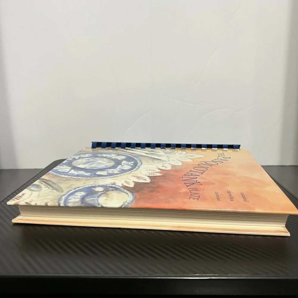 The Pasquotank Plate Coastal Carolina Cuisine Cookbook NC Spiral Bound